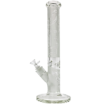 16" Clear Sandblasted Assorted Straight