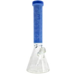 15" Half Color Sandblast Neck Elephant Joint Beaker - Image 4