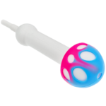4" Silicone Mushroom Nectar Straw - Image 4