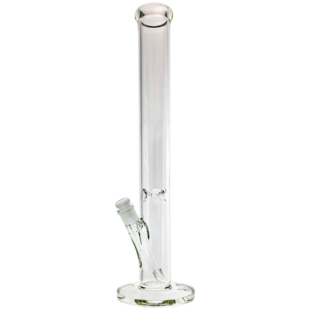 W1129-STR BONG 18" 50x5 Clear Straight (one off) - Image 1