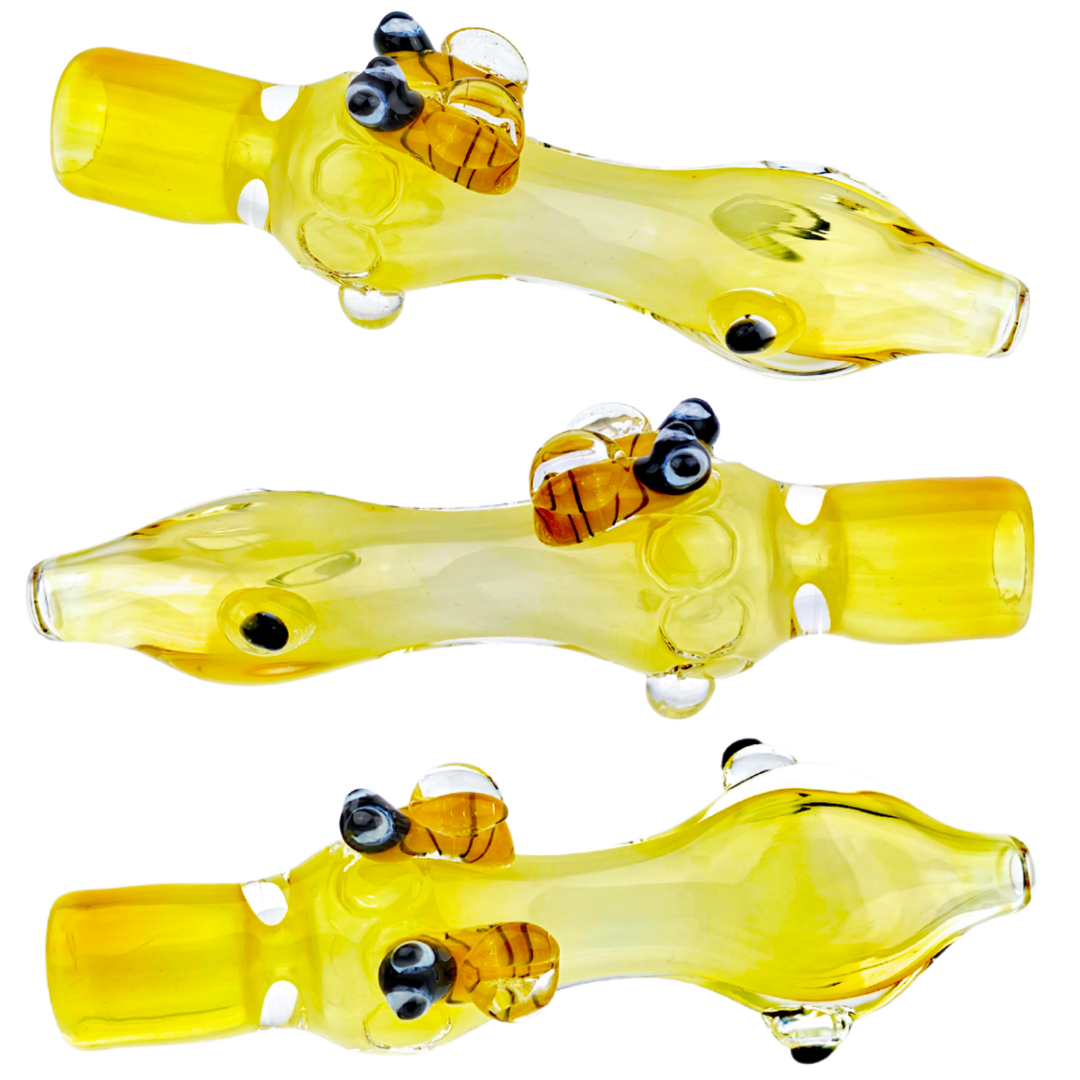 WYN-94 BEE WEED CHILLUMS 4" Fume Bee Chillum - Image 1