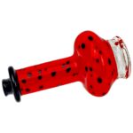 5″ Glass Puffco Top Rude Boy Glass - Red