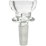 2" 10mm Clear Maria Flower Bowl - Image 3