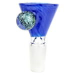 2.5" 14mm Full Color w/ Dichro Marble Flower Bowl - Image 6