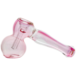 4" Pink Fume Hammer Mini Bubbler - Image 2