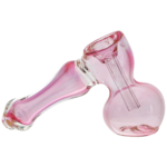 4" Pink Fume Hammer Mini Bubbler - Image 3