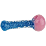 5" Two-Tone Clear Dot Hand Pipe - Image 3