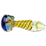 5" Fume Reduction Rasta Line Hand Pipe - Image 5