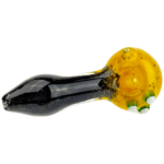 5" Two-Tone Frit Cone Hand Pipe - Image 3
