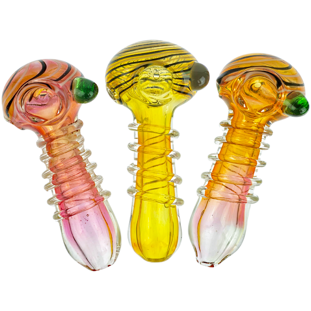 DT HP-365 WEED PIPES 5" Fume Threaded Body Hand Pipe - Image 1