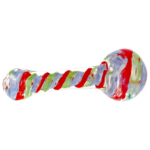 5" Frit Color Swirl Hand Pipe - Image 3