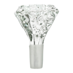 2.5" 14mm Deep Etched Diamond Flower Bowl - Image 3