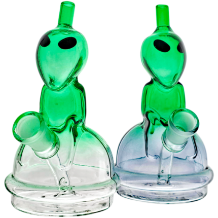 5.5" Alien Riding a Spaceship Rig