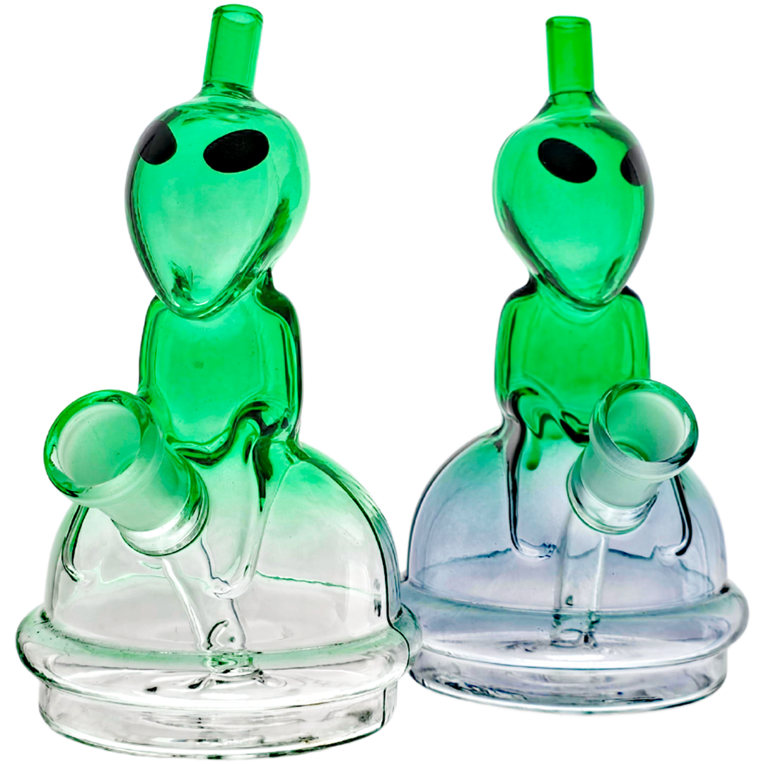 FGP5275 DAB RIGS 5.5" Alien Riding a Spaceship Rig - Image 1