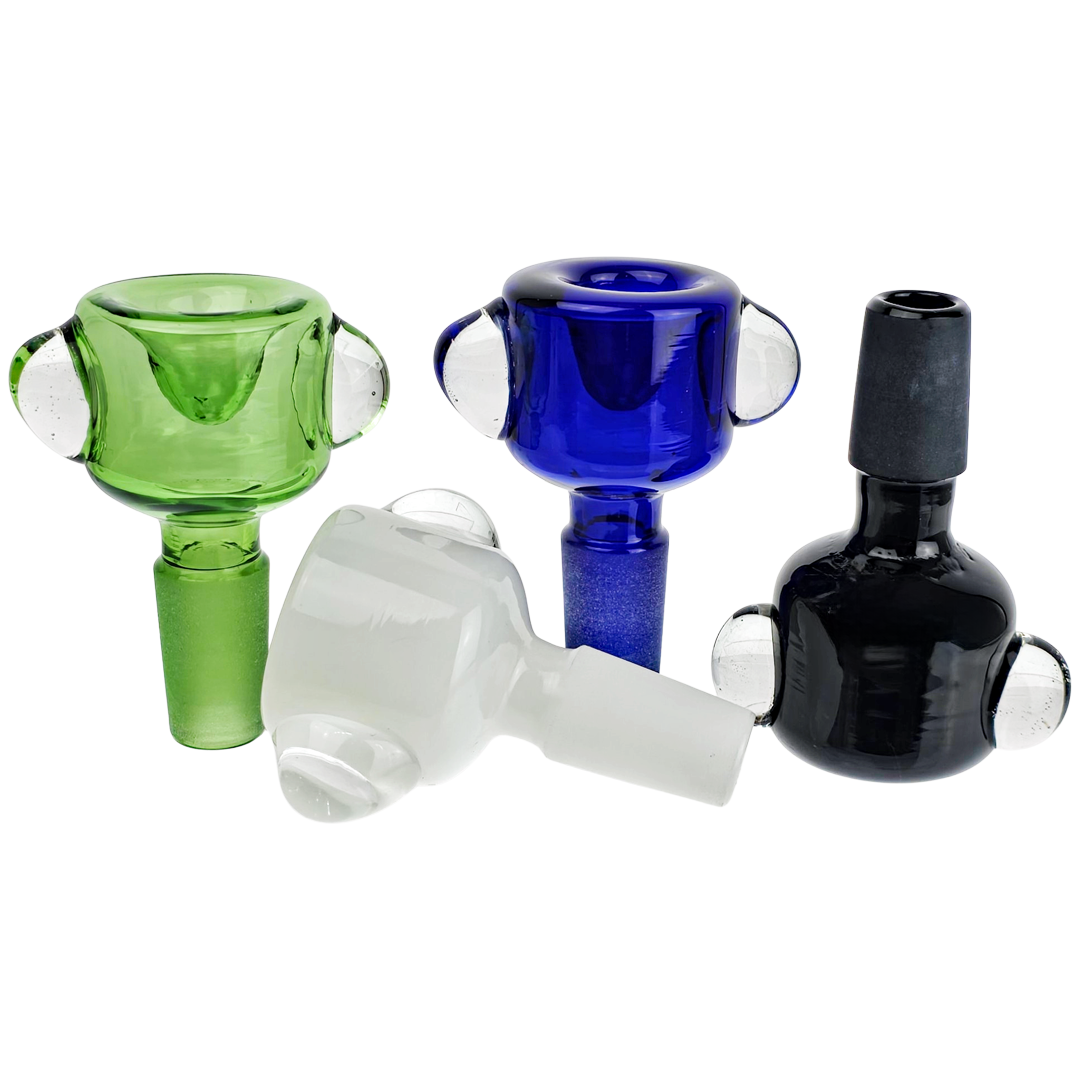 A2258-14 CANNABIS BOWLS 2" 14mm Full Color Flower Bowl - Image 1