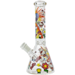 10" Rainbow Hello Kitty Beaker - Image 2