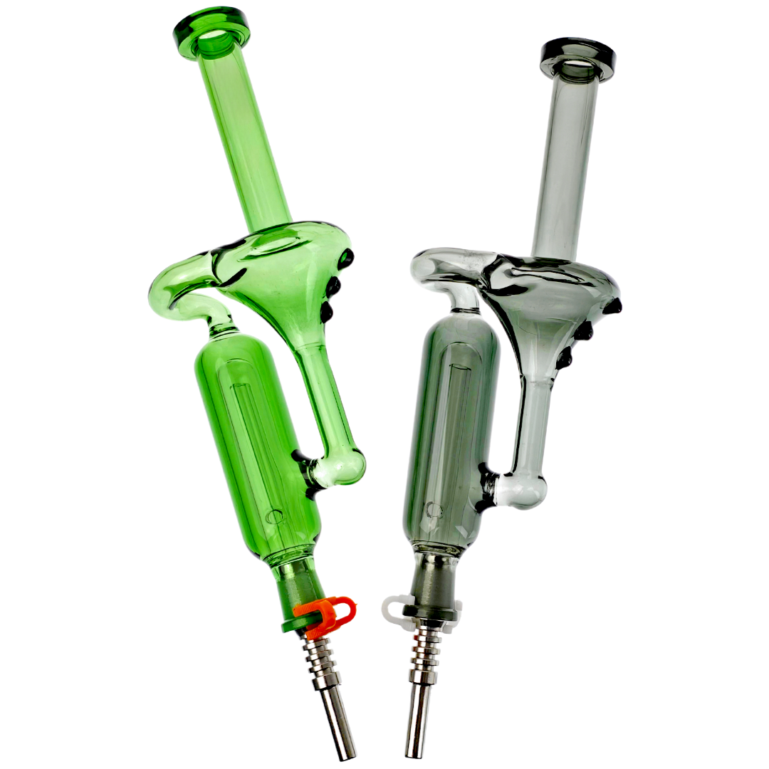 CH1763-14-S NECTAR COLLECTORS 10" 14mm Full Color RBR Nectar Collector - Image 1