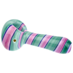 4" Multicolor Spiral Hand Pipe - Image 3