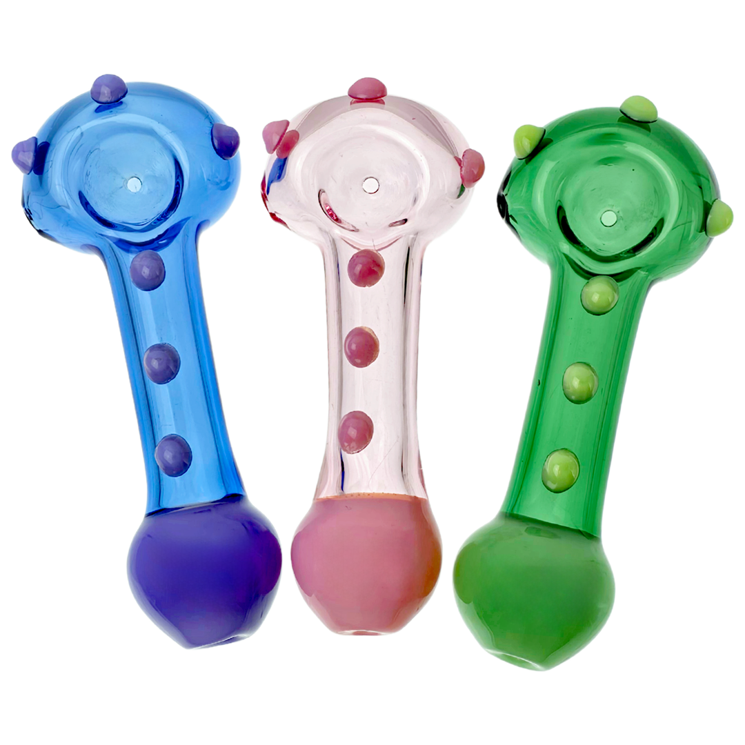 DT HP-386 WEED PIPES 5" Two-Tone Color Hand Pipe - Image 1