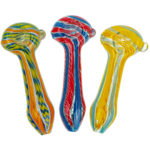 5" Mulitcolor Linework Hand Pipe