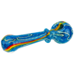 5" Frit Color Line Maria Hand Pipe - Image 3