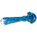5" Color Frit & Line Maria Hand Pipe - Image 5