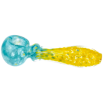 4.5" Two-Tone Frit Maria Hand Pipe - Image 4
