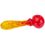 4.5" Two-Tone Frit Maria Hand Pipe - Image 3