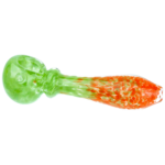 4.5" Two-Tone Frit Maria Hand Pipe - Image 6
