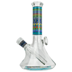9" Fillacello Decal Flask Diamond Beaker - Image 4