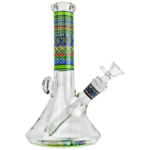 9" Fillacello Decal Flask Diamond Beaker - Image 5