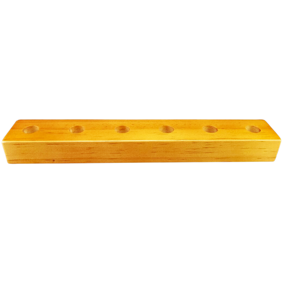 FBC014 WOODEN STAND 10" One Tier Wood Banger & Flower Bowl Display Stand - Image 1