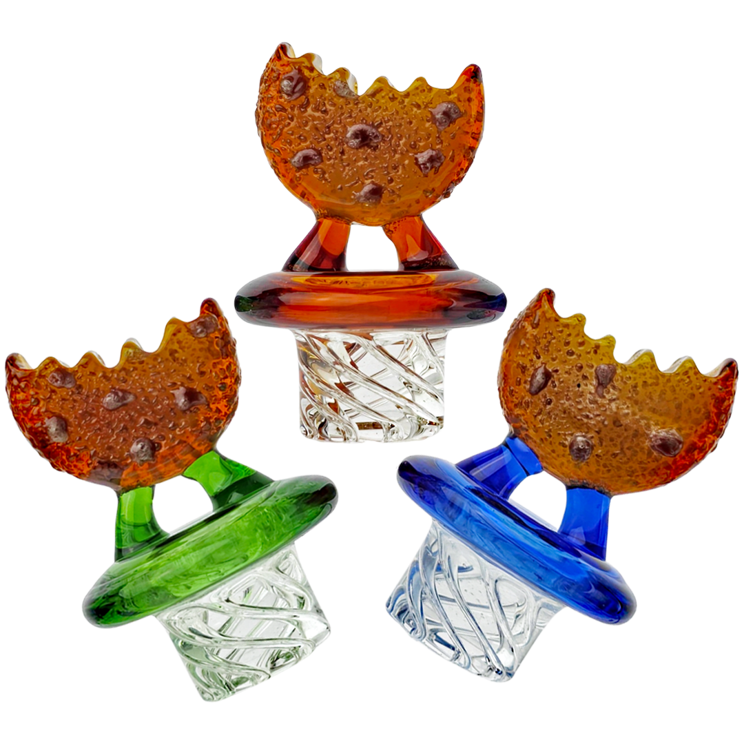 FCD772 COOKIES CARB CAPS 2.5" Cookie Spinner Carb Cap - Image 1
