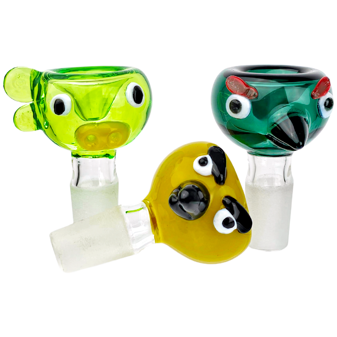 FGB1349-14M FLOWER BOWLS 2.5" 14mm Angry Birds Flower Bowl - Image 1