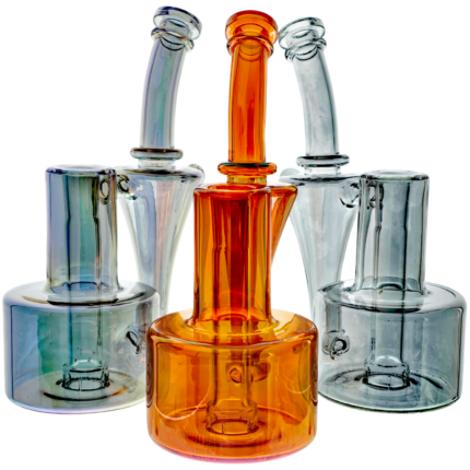 8" Iridescent Side by Side Uptake Rig