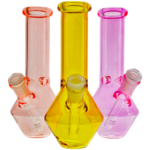 7" Neon Vase Beaker