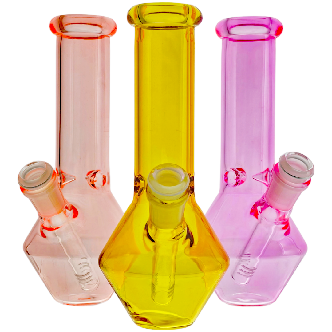 FGP6737 WEED BONGs 7" Neon Vase Beaker - Image 1