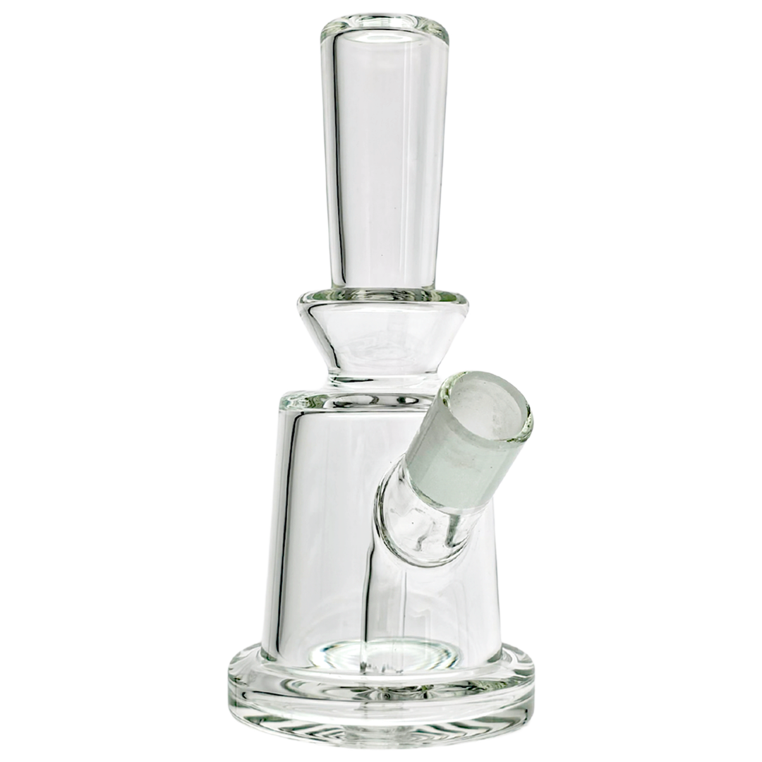 FGP7483 DAB RIG 7" Clear Thick Hollow Foot Can Rig - Image 1