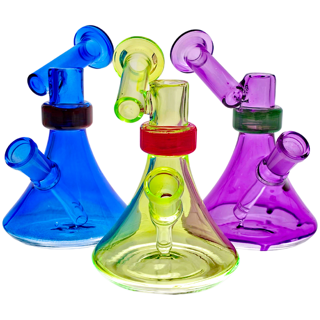 FGP7499 DAB RIGS 5.5" Two-Tone Neon Sidecar Rig - Image 1