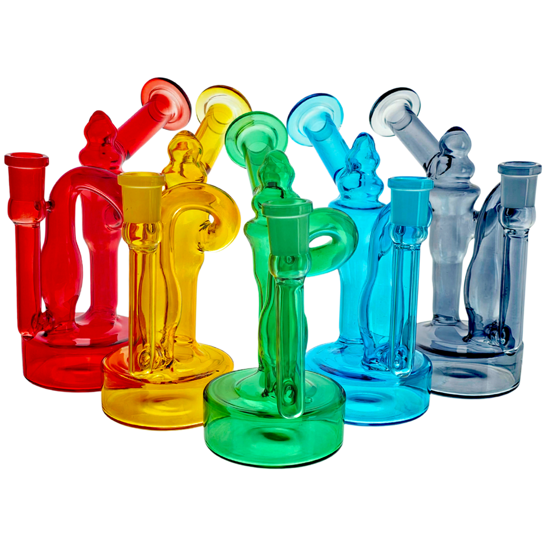 FGP7556 DAB RIGS 6.5" Color Single Uptake Puck Recycler - Image 1