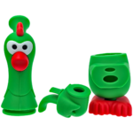 6.5" Silicone Rubber Chicken Bong - Image 3