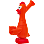 6.5" Silicone Rubber Chicken Bong - Image 4