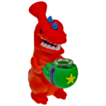 6" Color Reptar Silicone Rig - Image 5