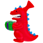 6" Color Reptar Silicone Rig - Image 4