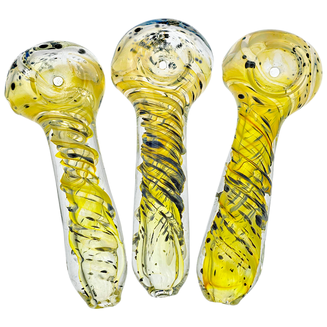 CC HP-435 WEED PIPES 4" Fume Frit Inner Spiral Pipe - Image 1