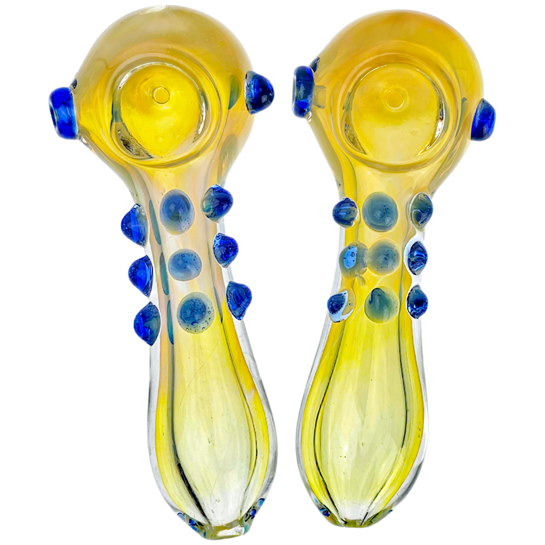 CC HP-442 WEED PIPES 4.5" Fume Color Accent Dot Pipe - Image 1