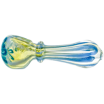 4" Fume Color Flower Maria Hand Pipe - Image 5