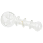 4" Frit Triple Maria Body Hand Pipe - Image 5
