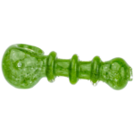 4" Frit Triple Maria Body Hand Pipe - Image 4