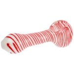 4" Two-Tone Color Swirl Hand Pipe - Image 5